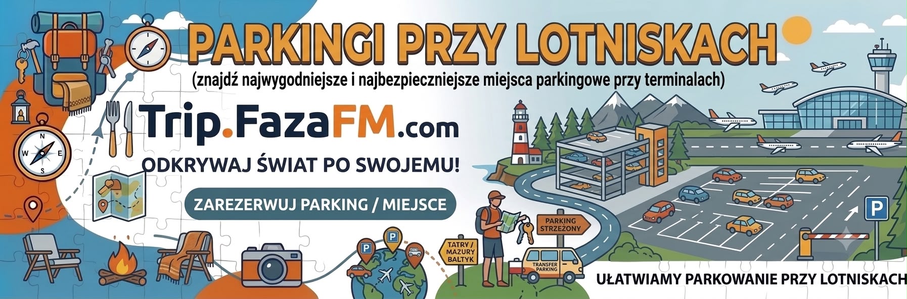 Parkingi przy lotniskach